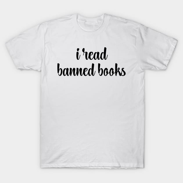 I Read Banned Books T-Shirt by Xtian Dela ✅